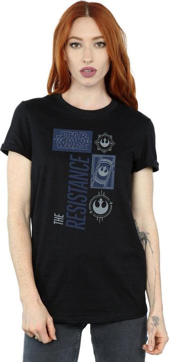 Immagine prodotto Star Wars The Last Jedi The Resistance Maglietta Ampia Donna (XL)