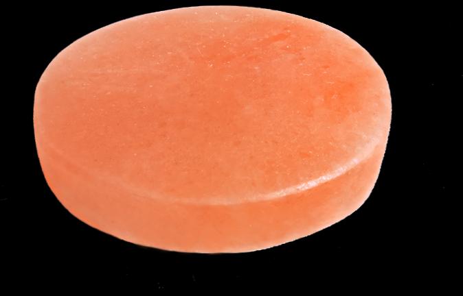 Image du produit BBQ Master Bloc de sel de l'Himalaya rond- Pierre chaude 30 x 5cm