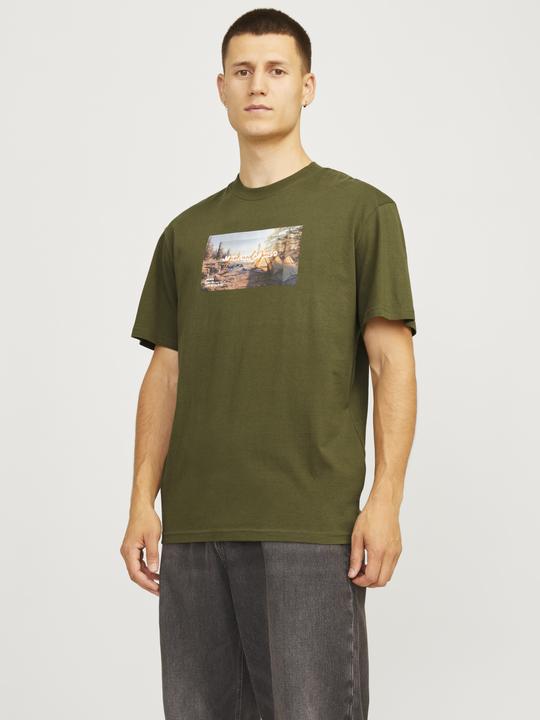 Image du produit Jack & Jones Imprimé col rond T-shirt T-shirt (XS)