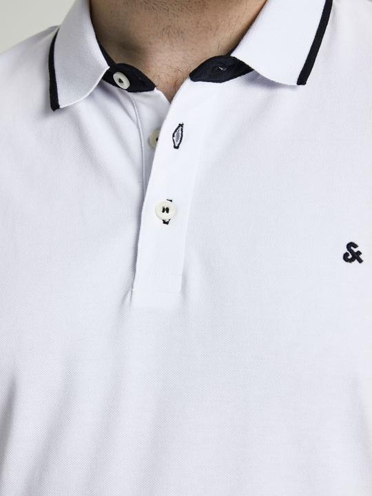 Actual product image Jack & Jones Classic Plus Size Polo Shirt (8XL)