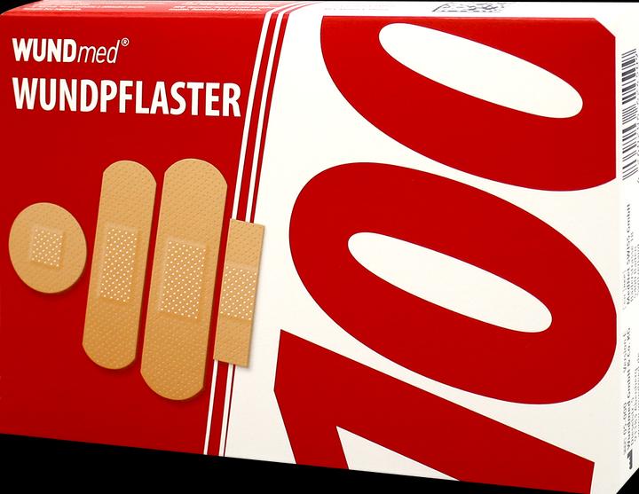 Wundmed 100x Pflaster-Strips hautfarben Allround in 4 Grössen