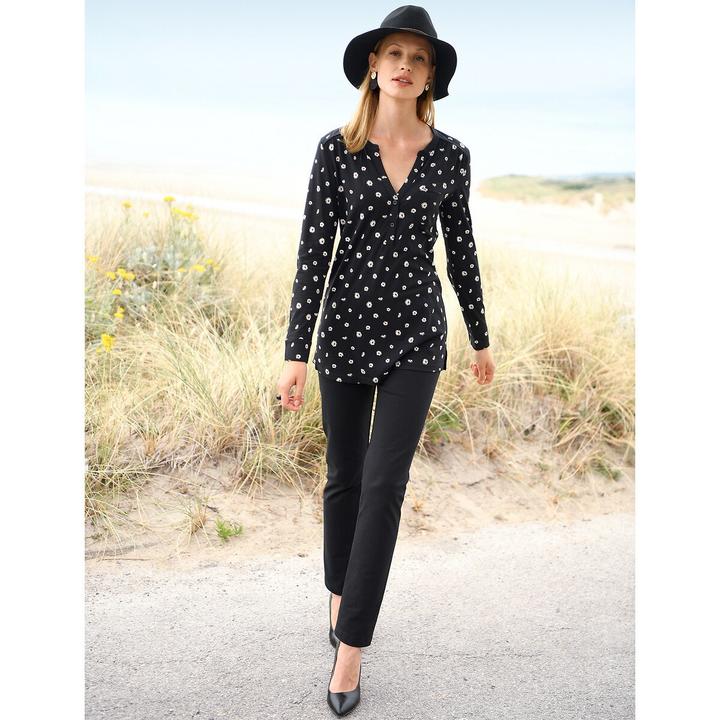 Actual product image Anne Weyburn Straight leggings (48)