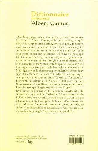 Actual product image Dictionnaire amoureux d'Albert Camus (French, Aïssaoui Mohammed, 2023)