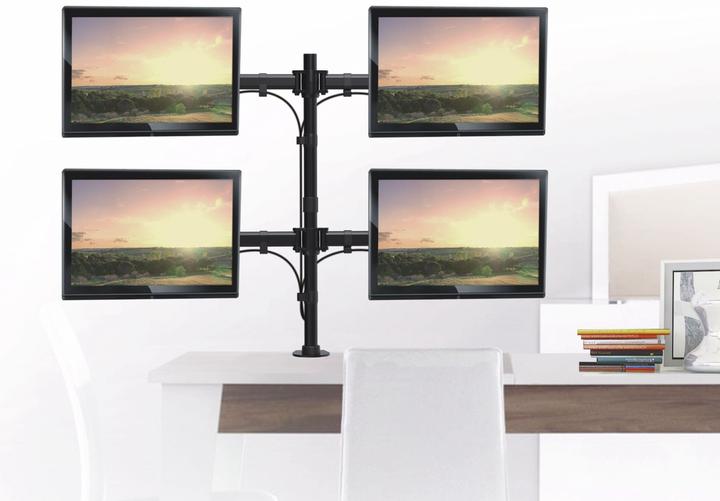 Produktbild Purelink PureMounts Monitorhalterung - 4 Monitore (Tisch, 27")