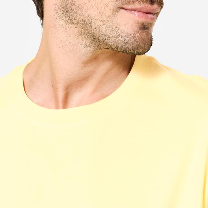 Immagine prodotto Domyos T-shirt traspirante da uomo - giallo pastello (XXL)