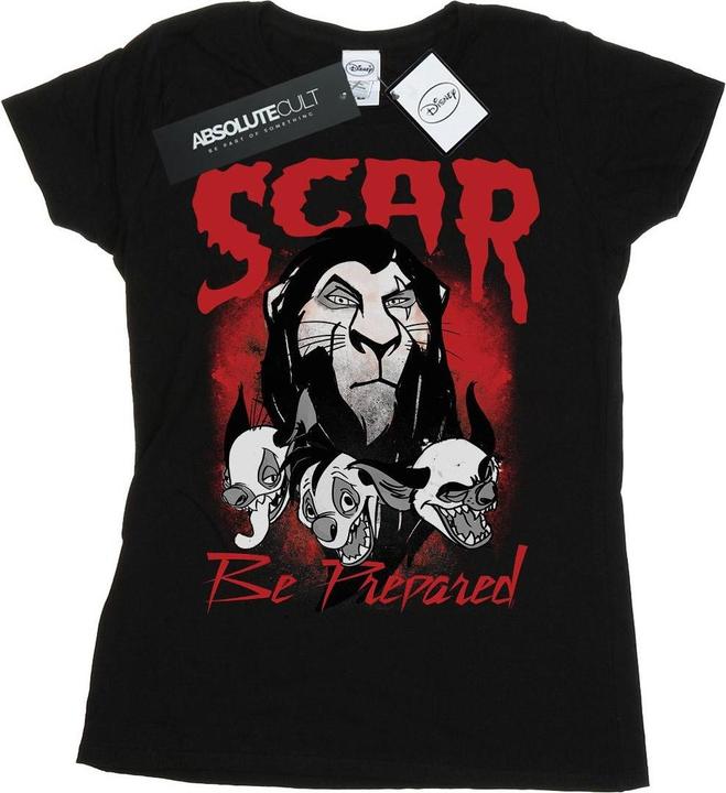 Image du produit Disney - T-shirt THE LION KING SCAR BE PREPARED - Femme (M)