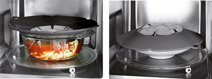 Produktbild Ibili Spritzschutzhaube Silikon Flexiform 29 cm Verhindert das Verschütten von Flüssigkeiten beim Kochen (Kunststoff)