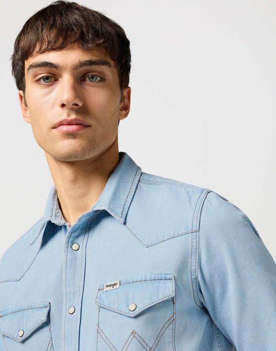 Produktbild Wrangler Jeanshemd Ss Western Shirt (XXL)