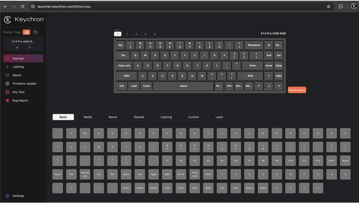 Image du produit Keychron K5 Pro (CH, Filaire, Sans fil)