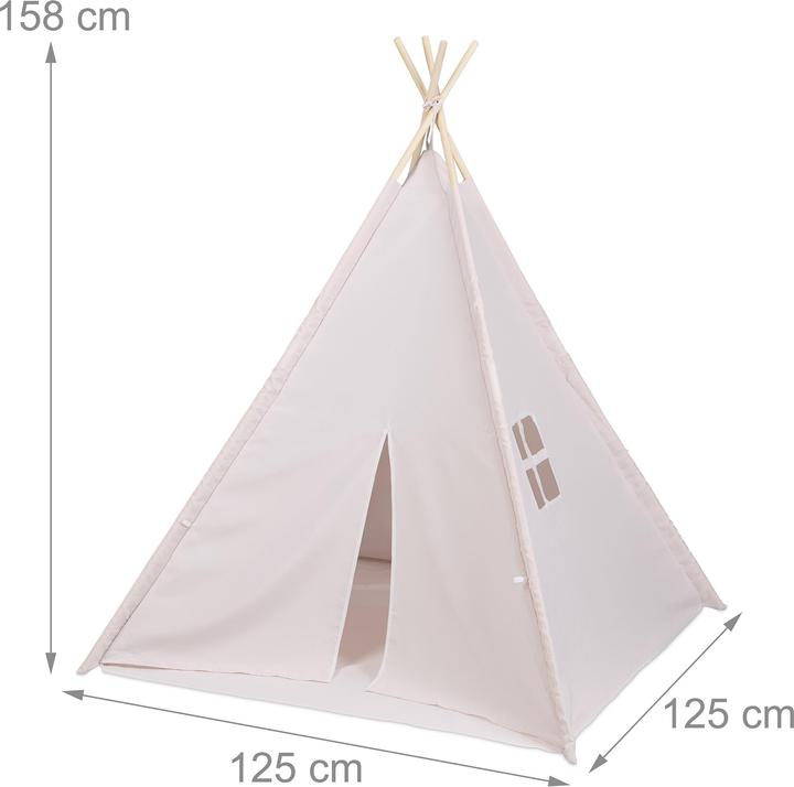Actual product image Relaxdays Play tent