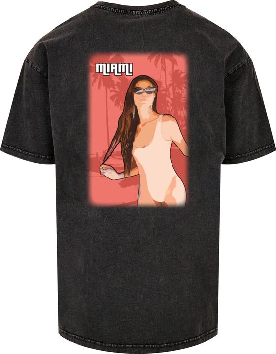 Produktbild Merchcode Grand Miami Acid Washed Heavy Oversize Tee - 116977 (4XL)