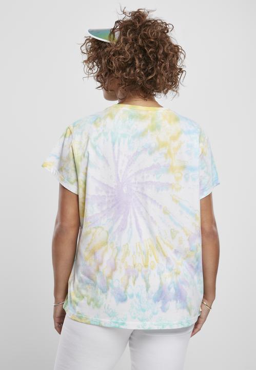 Actual product image Urban Classics Ladies Tie Dye Boyfriend Tee (4XL)
