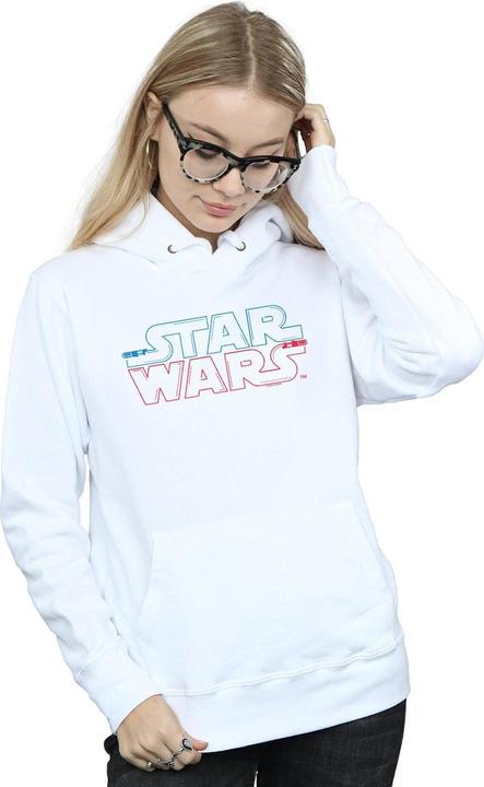 Produktbild Star Wars Lightsaber Logo Kapuzenpullover (L)