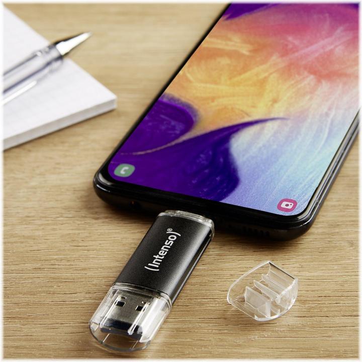Actual product image Intenso Twin Line (128 GB, USB-A, USB-C, USB 3.2)
