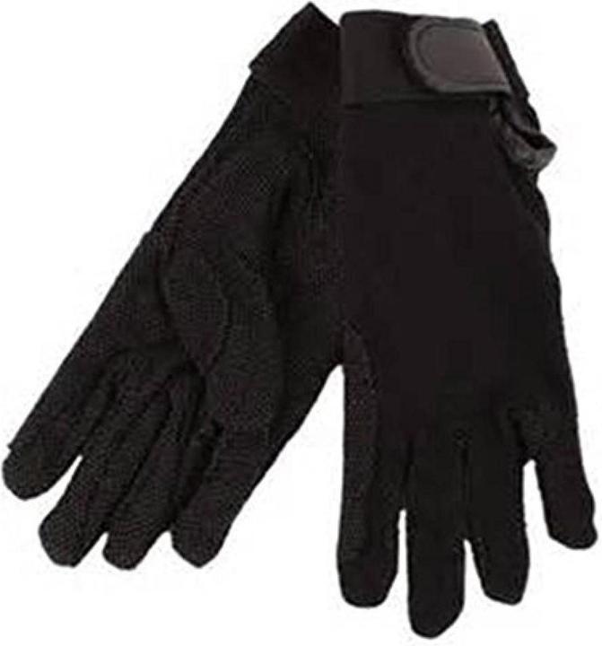 Image du produit Hy 5 Gants d'équitation en coton à picots pour adultes (L)