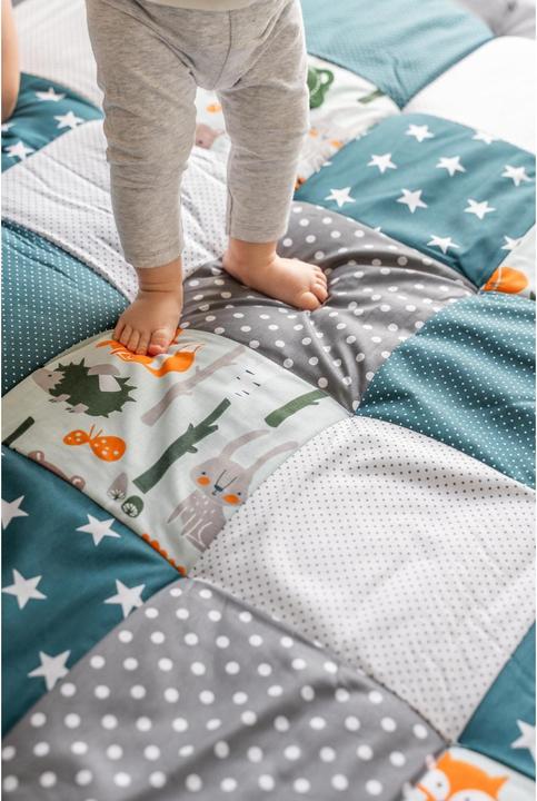 Actual product image Ullenboom Crawling Blanket Forest Animals