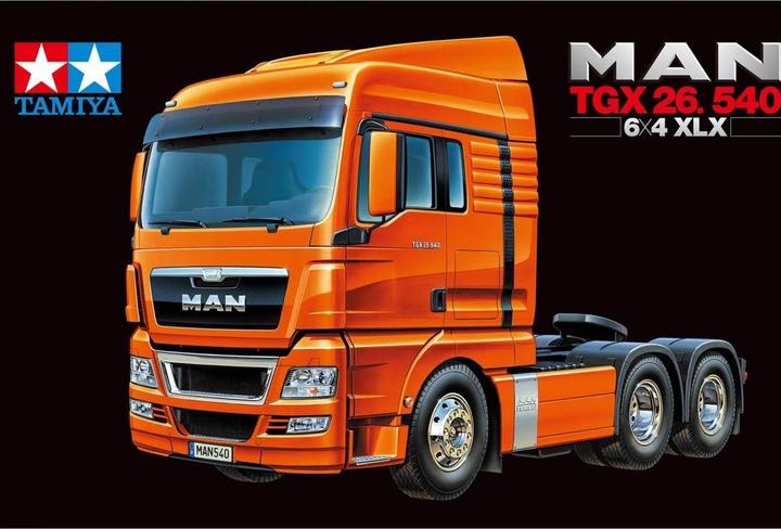 Actual product image Tamiya Man TGX 26.540 XLX (Kit)