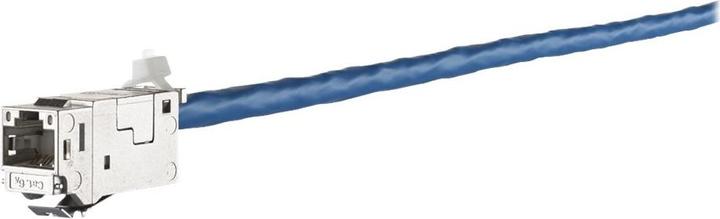 Actual product image Metz Connect Keystone RJ45 installation module CAT 6a (Keystone module)