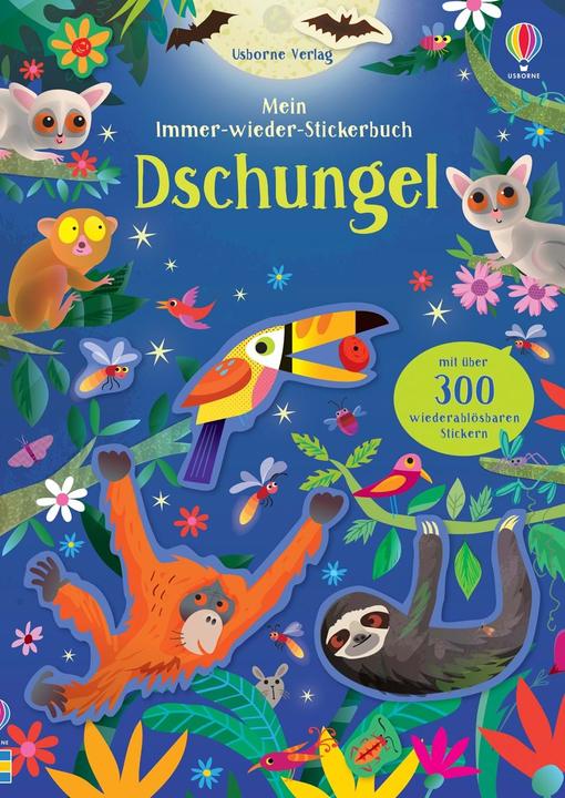 Image du produit Mein Immer-wieder-Stickerbuch: Dschungel (Allemand, Kirsteen Robson, 2020)
