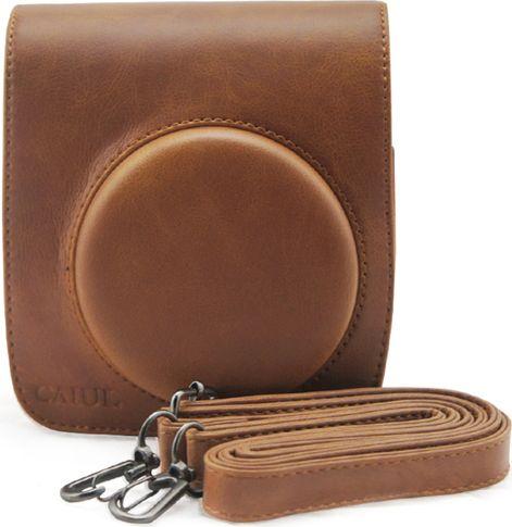 Actual product image Caiul Case Case Case Case for Fujifilm Instax Mini 90/90 Neo - Brown (Camera bag)