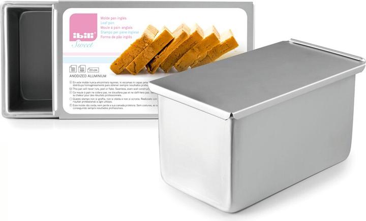Actual product image Ibili Aluminum bread pan with lid, 19 cm, 2.3 L