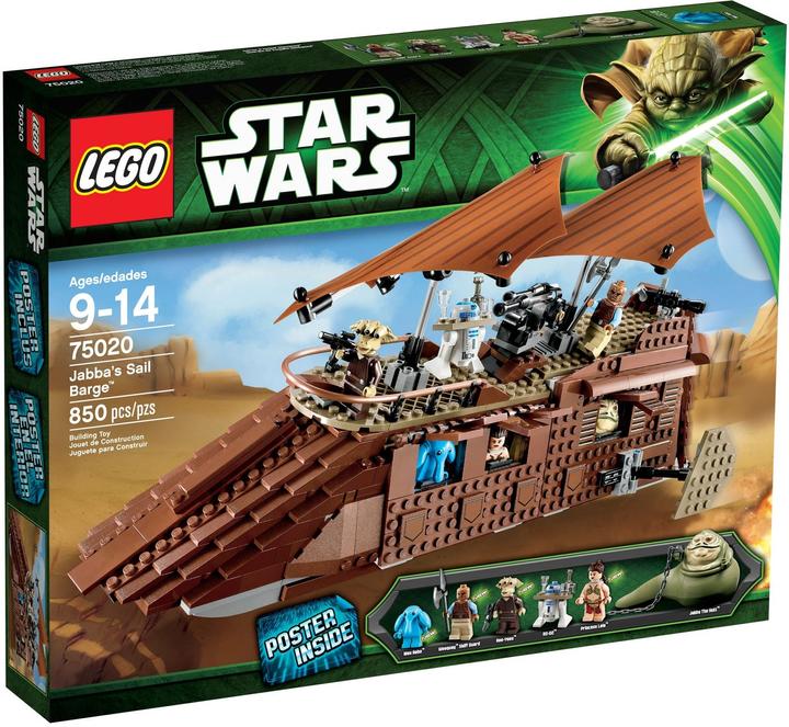 Actual product image LEGO Star Wars Jabba s Sail Barge (75020, LEGO Star Wars)