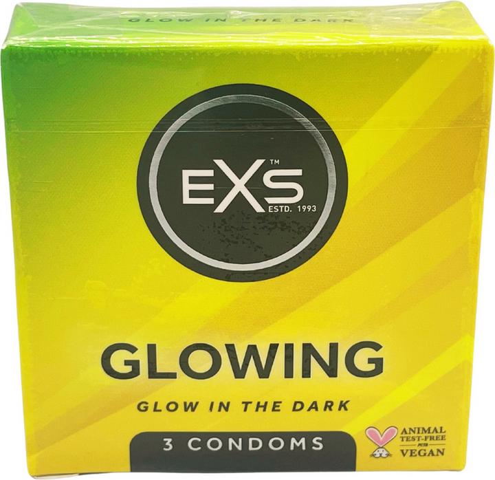 Actual product image Pipedream Glowing Condoms (3 pcs.)