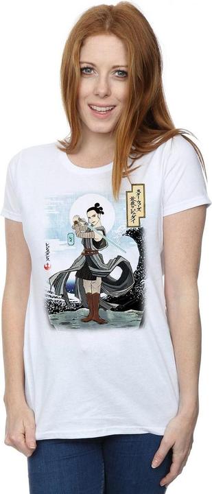 Immagine prodotto Star Wars The Last Jedi Japanese Rey Maglietta Donna (L)
