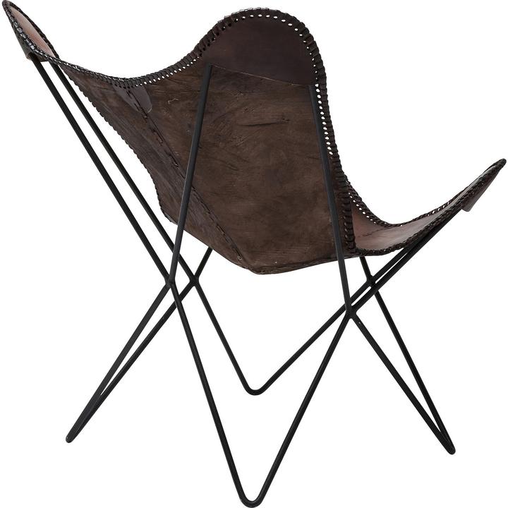 Produktbild Kare Design Sessel Butterfly Brown Eco