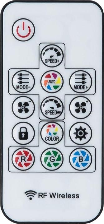 Actual product image Chieftec CF-3012-RGB (120 mm, 3 x)
