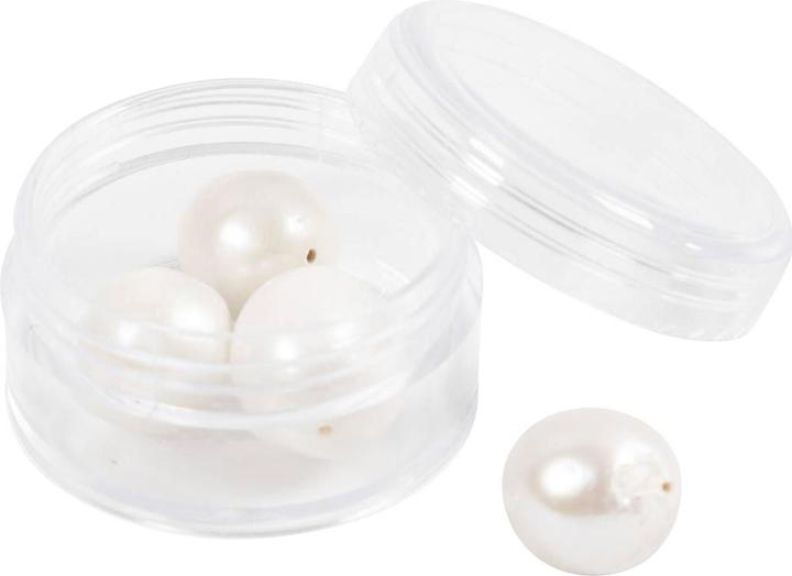 Actual product image Creative - Freshwater pearls, Perforated lengthwise, dia. 13-14 mm (632124)