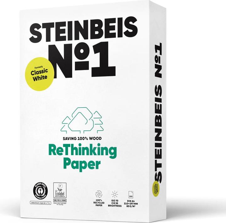 Steinbeis Classic White Paper (80 g/m², 500 x, A3)
