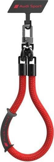 Image du produit Audi uniwersalna smycz do telefonu 28cm 10mm czerwony/red AUS-HSL10-RSQ/D1-RD (11.02")