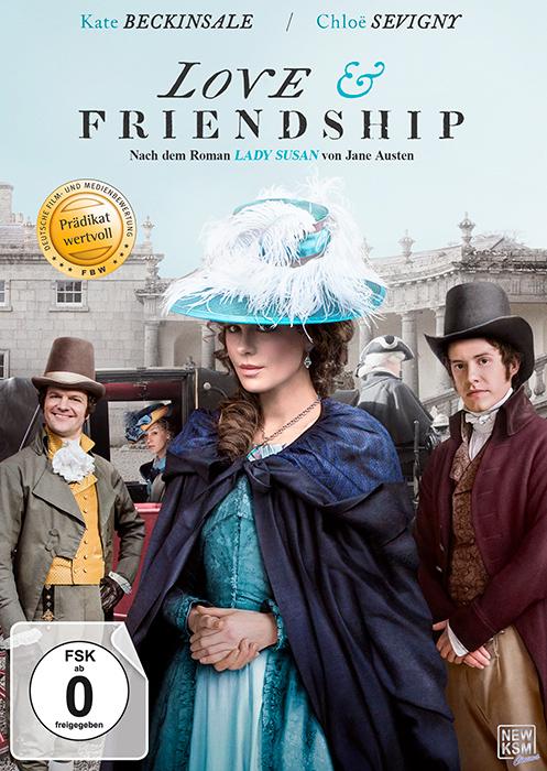 Amour & Amitié - Jane Austen (DVD, 2017, Allemand, Anglais)