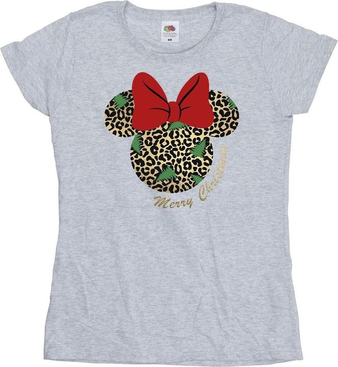 Produktbild Disney Minnie Mouse Leopard Christmas TShirt (S)