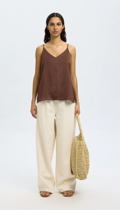 Image du produit Selected Femme Satin Spaghettiträger-Top (42)