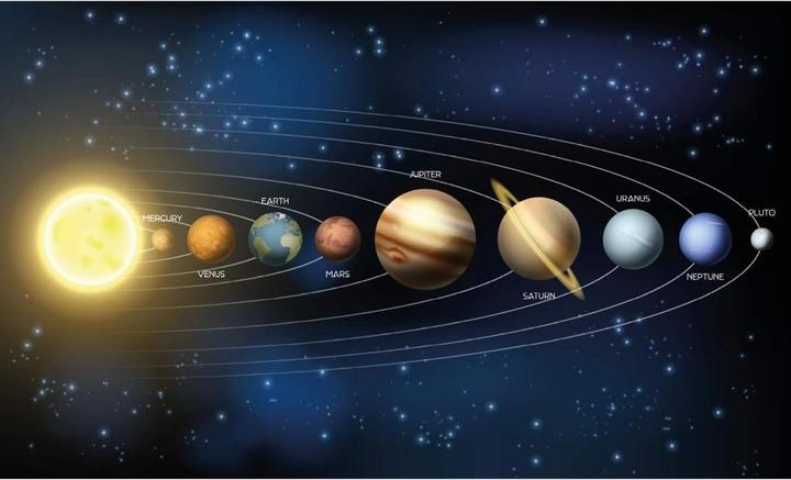 Actual product image Trenddeko Our solar system (480 x 300 cm)