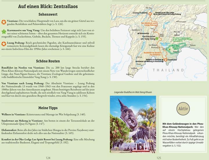 Actual product image Reise-Handbuch Reiseführer Laos, Kambodscha (German, Roland Music, 2023)