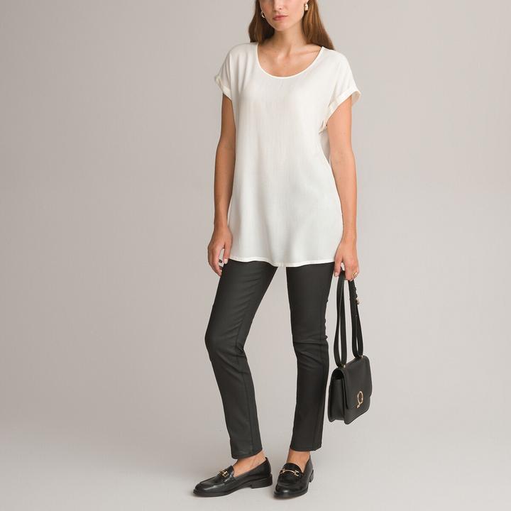 Actual product image Anne Weyburn Tunic shirt with round neckline (46)