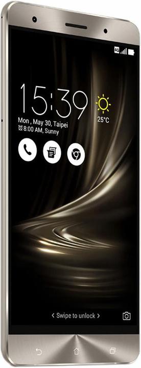 Produktbild ASUS ZenFone 3 Deluxe ZS570KL (64 GB, Glacial Silver, 5.70", Dual SIM, 23 Mpx, 4G)