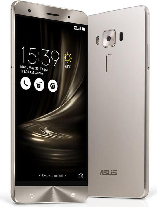 Produktbild ASUS ZenFone 3 Deluxe ZS570KL (64 GB, Glacial Silver, 5.70", Dual SIM, 23 Mpx, 4G)