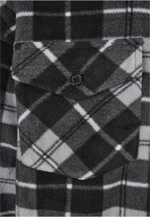 Actual product image Urban Classics Plaid Teddy Lined Shirt Jacket (5XL)