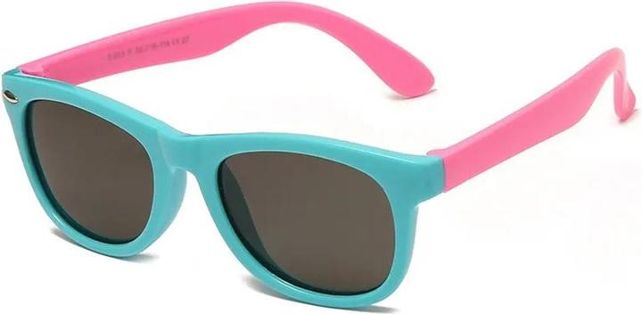 Produktbild Techsuit - Sunglasses Polarised (8306-C32) - for Babies, Square Shape - Blue / Pink