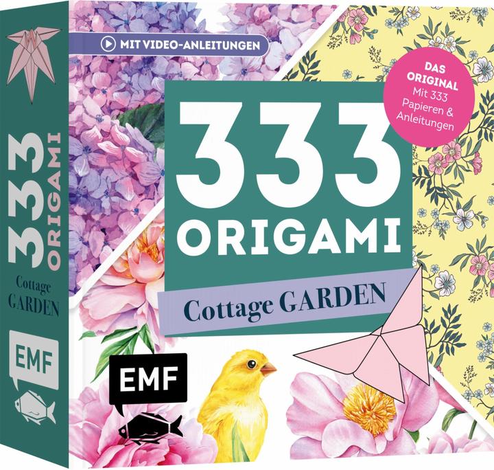 Actual product image Origami Wunderschöne Papiere falten für Blumen-Fans (692 x)