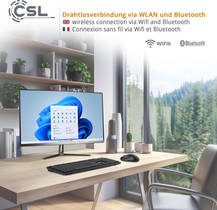 Produktbild CSL All-in-One-PC Unity F27B-ALS, QWERTZ Layout (DE) (16 GB, 1000 GB)