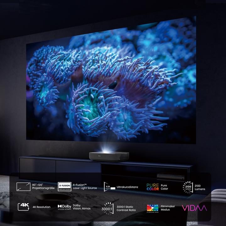 Immagine prodotto Hisense PL1HE (4K, 2100 lm, 0.25:1)