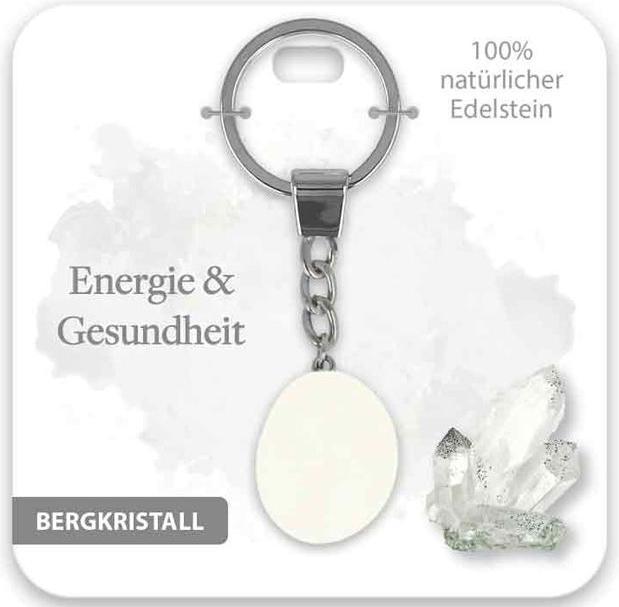 Immagine prodotto BB Klostermannn Schlsselanhnger Edelstein Bergkristall