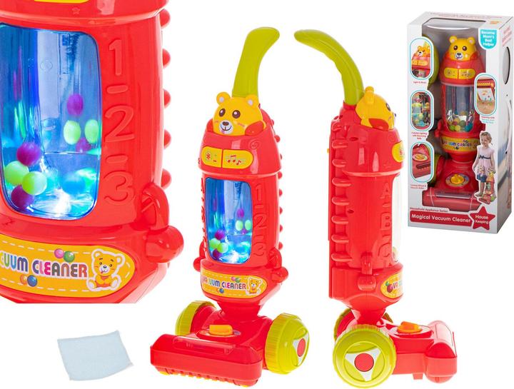 Immagine prodotto Ikonka Aspirapolvere interattivo per bambini con suono raspberry