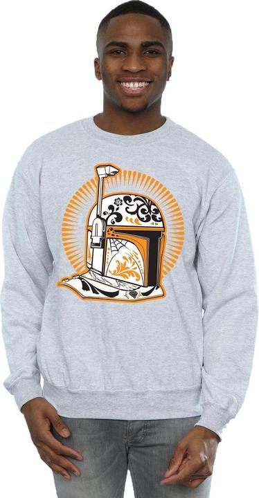 Produktbild Star Wars Boba Fett Dia De Los Muertos Sweatshirt (L)