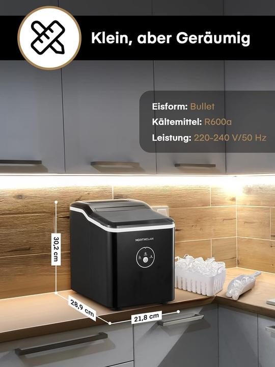 Produktbild Northclan Eiswürfelmaschine